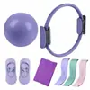 Círculo de Yoga Pilates Transfronterizo Yoga Cuerpo Fitness Círculo Mágico Círculo de Yoga Anillo de Yoga Set de Yoga Pilates