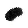 Pinza de Plátano Grande Estilo Yi Mengling Flor Artificial Estilo Bosque Pinza para Cola de Caballo Baja Pinza Suave Versátil