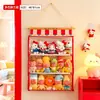 Bolsa Colgante para Guardar Muñecas, Bolsa de Exhibición a Prueba de Polvo para Muñecas Montada en la Pared, Almacenamiento de Colgantes de Cajas Sorpresa, Soporte de Exhibición para Muñecos de Peluche Montado en la Pared