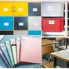 Etiqueta Adhesiva para Bolsa de Documentos de Oficina Escolar al por Mayor, Porta Tarjeta de Plástico Transparente de PVC, Tarjeta de Clasificación de Almacén de Alta Definición