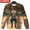 Chaqueta de Otoño Fifth Personality Prisionero Luca Ropa de Dolor Superviviente Personalidad Segunda Dimensión Suéteres de Cuello Redondo Se Pueden Tocar
