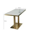 Mesa de comedor Comercial Acero inoxidable Pizarra Mesa de comedor Mesas y sillas de cafetería Restaurante en cadena Restaurante occidental Mesas y sofás