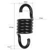 Gancho para columpio de acero inoxidable 304, cesta colgante, silla colgante, placa fija, hamaca, resorte de suspensión, accesorios giratorios para columpio