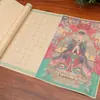 Caderno de Caligrafia em Selo para Traçar Caracteres Vermelhos, Caderno de Caligrafia em Selo com Pincel, Prática Calmante de Caligrafia com Caneta Suave em Selo Pequeno