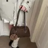 Bolso Retro Estilo Coreano Mujer 2026 Invierno Nuevo Bolso Casual de Axila Bolso de Mano Simple de Moda Mujer Venta al por Mayor