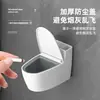 Cenicero creativo de pared para baño, inodoro, cenicero, personalidad doméstica, tendencia, sala de estar, inodoro, inodoro con tapa, cenicero alto