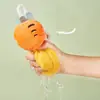 Toalla de Mano Niños Guardería Toalla Pequeña Dibujos Animados Linda Cuadrada Colgante Toalla Baño Cocina Pañuelo Terciopelo Coral