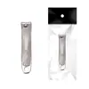Cortauñas Portátil de Acero Inoxidable Personalizado Tijeras Oblicuas para Uñas Cortauñas Planos Grandes Set de Cortauñas