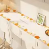 Alfombrilla Protectora para Encimera de Mueble Aparador con Temática de Frutas Dopamina, Impermeable, Resistente al Aceite, No Requiere Lavado, Sensación de Gama Alta, Mueble de TV, Encimera de Zapatero de Entrada
