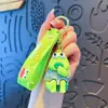 Llavero de Fondo de Bikini Creativo Pez Feo Residente Lindo Dibujo Animado Muñeco Divertido Colgante para Mochila de Estudiante Pequeño Regalo
