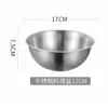 Cesta de Drenagem Aço Inoxidável Espessado Bacia para Lavar Vegetais Peneira para Lavar Arroz Bacia para Lavar Arroz Cozinha Lavagem Escorredor de Frutas Filtro de Água Artefato para Lavar Arroz