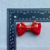 Laço Vermelho Feito à Mão de Camada Dupla Acessórios Semi-Acabados Acessórios para Cabeça Roupas Sapatos e Chapéus Grampos de Cabelo Tiara Acessórios DIY