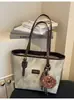 Bolsa de Ombro Grande da Moda 2026 Transfronteiriça para Mulheres, Bolsa Tote Casual Simples de Grande Capacidade para o Dia a Dia