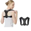 Cinturón Corrector de Espalda Transfronterizo, Corrector de Postura Anti-Joroba Transpirable, Corrector de Postura de Clavícula Ajustable para Hombres y Mujeres, Protector Corporal para Corrección de Postura