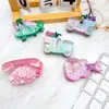 YHJ Accesorios para el Cabello Nueva Forma de Guitarra de Simulación Forma de Teléfono Pinza de Presión Impresión de Dibujos Animados Pasador de Acrílico Pinza de Tiburón Sujetador de Cabello