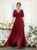Amazon Vestido de Noche Sexy con Abertura de Satén Suave para Mujer 2026 Nuevo Vestido de Dama de Honor Vestido Largo de Comercio Exterior Europeo y Americano