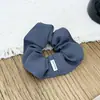 Scrunchie Oversized de Tela Serie de Colores Morandi Retro Estilo Coreano para Mujer, Accesorio para el Cabello Versátil de Alta Gama Esponjoso y Elegante