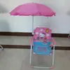 Silla de Playa Infantil Transfronteriza Silla Plegable Portátil para Exteriores Silla con Respaldo Parasol Simple Asiento para Bebé en la Costa Taburete