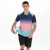 Uniformes de Fútbol de Manga Corta y Trajes Deportivos de Comercio Exterior Transfronterizo de Amazon Personalizados para Adultos y Niños, Uniformes de Competición y Uniformes de Entrenamiento