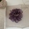 Goma para el pelo de Malla Burbuja Estilo Coreano Ultra-Hada, Goma para el pelo de Organza de Baja Saturación para Primavera y Verano, Accesorio para el pelo de Gama Alta