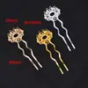 Nova Presilha de Cabelo de Liga de Palácio DIY Estilo Antigo Dinastia Han Adorno de Cabeça em Degraus Adorno de Cabeça Clássico para Noiva Presilha Lateral Galvanoplastia Eletroforética