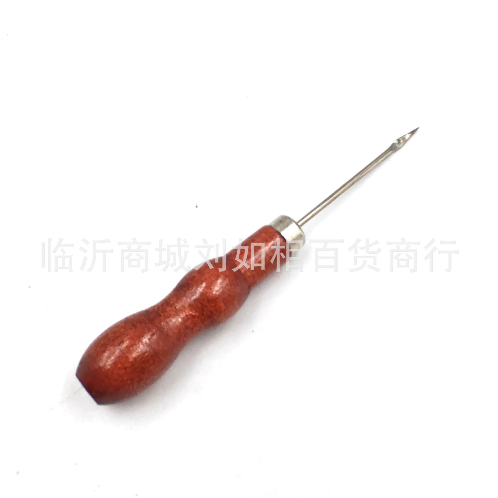 红色木柄锥子