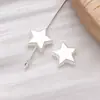 Perla de Imitación ABS Blanco Crudo Lazo Cruzado Estrella de Cinco Puntas Pulsera Hecha a Mano DIY Pendientes Accesorios de Joyería con Cuentas