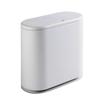 Lixeira de vaso sanitário simples Vaso sanitário Slot para vaso sanitário estreito Flat Press-type Coberto cesto de papel higiênico com tampa
