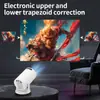 Proyector Mini M5 Transfronterizo para el Hogar Proyección de Pantalla Inalámbrica para Acampar al Aire Libre Proyector Portátil de Cine en Casa