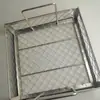 Cesta de Malha Qian Ding 304 Cesta de Metal Ampliada e Espessada Forte Capacidade de Carga Várias Especificações e Tamanhos Podem Ser Personalizados