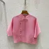 Blusa Feminina Estilo Chinês com Botão Top Retro Elegante Casual Primavera e Outono Nova Solta Plus Size Cardigan Jaqueta Plissado