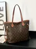 Moda Bolso de Hombro Único Nuevo Estampado Floral Bajo el Brazo Versátil de Gran Capacidad Bolso Tote Modelo Nuevo para Mujer 2025