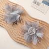Temperamento antiguo de alta calidad hada pelo de avestruz rizado rosa DIY hecho a mano accesorios para el cabello accesorios para ramillete de ropa