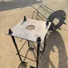 Poste de monitoreo de alumbrado público partes empotradas Base de estructura de acero Puente de ferrocarril de alta velocidad partes empotradas Puede ser placa de acero Tornillos
