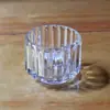 Estilo Escandinavo Aromaterapia Copo de Vidro Transparente para Vela Copo Vazio Copo para Vela DIY Decoração de Quarto Fragrância Copo Suporte de Vela Espessado