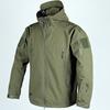 Chaqueta exterior softshell piel de tiburón para otoño e invierno, cortavientos táctico, cortavientos de camuflaje para hombre, chaqueta holgada para fan militar de hombre