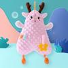 Cojín toalla de muñeca calmante para bebé directo de fábrica, muñeco de peluche para dormir, muñeco de mano, juguete, el bebé puede dormir en la entrada