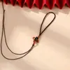 Nudo Chino Borla Fleco Borla Tejido a Mano Nudo de Hierba Accesorios Brocado Nylon Nudo de Hierba Cordón para Colgar Estilo Antiguo Colgante Venta al por Mayor