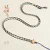 Cordón para Colgante Multicolor Estilo Xizang Tejido DIY Hilo de Algodón Retorcido a Mano Cordón para Colgante Thangka de Jade Joyería Collar Venta al por Mayor