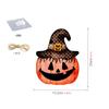 MZ615-620 festival de calabazas de Halloween tridimensional transfronterizo colgante de madera adornos de decoración para porche de fiesta