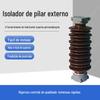 Isolador anti-poluição para poste de alta tensão 35KV isolador de poste de porcelana ZSW-35/8/10/12