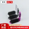 Espelho Comb Combinação Portátil Personalizado pelo Fabricante Comb Dobrável Tudo-em-Um Combete Portátil com Bolsa de Ar com Espelho