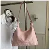 Bolso Tote Grande de Capacidad para Mujer con Bordado Fresco de Letra 2026 Diseño de Moda Personalizado Casual para Hombro y Cruzado