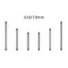 Acessórios de joias para piercing labial com barra reta de rosca externa em liga de titânio F136 piercing de língua piercing de sobrancelha piercing de orelha direto do fabricante