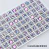 Rhinestones Octagonales Corte Rosa Dongzhou de 8 mm, Rhinestones Brillantes K9 con Base Puntiaguda, Nuevas Decoraciones para Uñas, Rhinestones para Accesorios de Aretes DIY