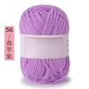 Lana de algodón lechoso de cuatro hebras al por mayor hilo para muñecas de 4 hebras algodón coreano hilo mediano delgado bebé niños hilo para crochet hilo para tejido a mano