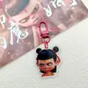 Nezha o Menino Mágico Aventura no Mar Chaveiro de Acrílico Sino Real da Aoyi Pingente de Mochila Pequeno Presente