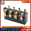 Conector de batería de cobre fosforado de 4P espaciado 4.0 altura 6.0H con columna BC-1-437 soporte de carga para robot inteligente
