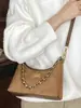 Bolso de Hombro tipo Cadena Retro para Mujer, Nuevo Tendencia Moda Único Alto Valor Nicho Otoño Temprano 2026 Bolso de Hombro Cruzado