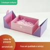 Caixa de Presente Dupla para Cosméticos, Material de Caixa de Embalagem para Boneca Presente de Produto para Cuidados com a Pele, Caixa de Presente Criativa Personalizada de Fábrica